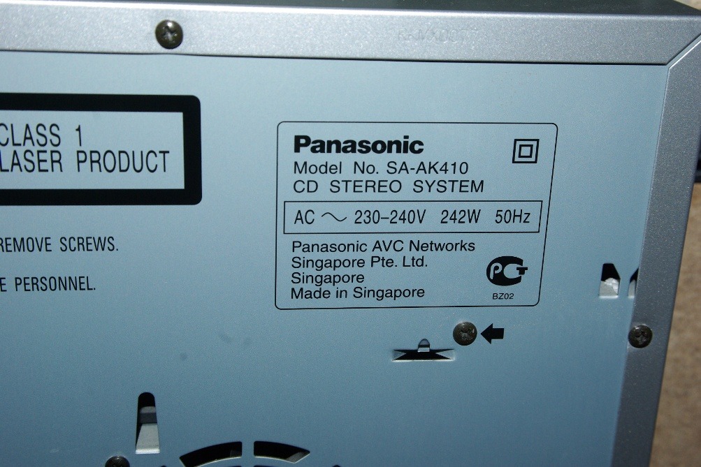 Схема panasonic sa ak410