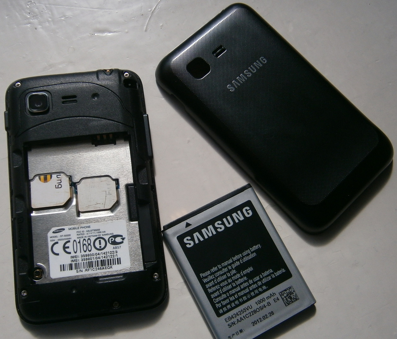 Продаю Samsung GT-S5222 — 2 000 руб. — Общение — Корзина — Price-Altai.ru