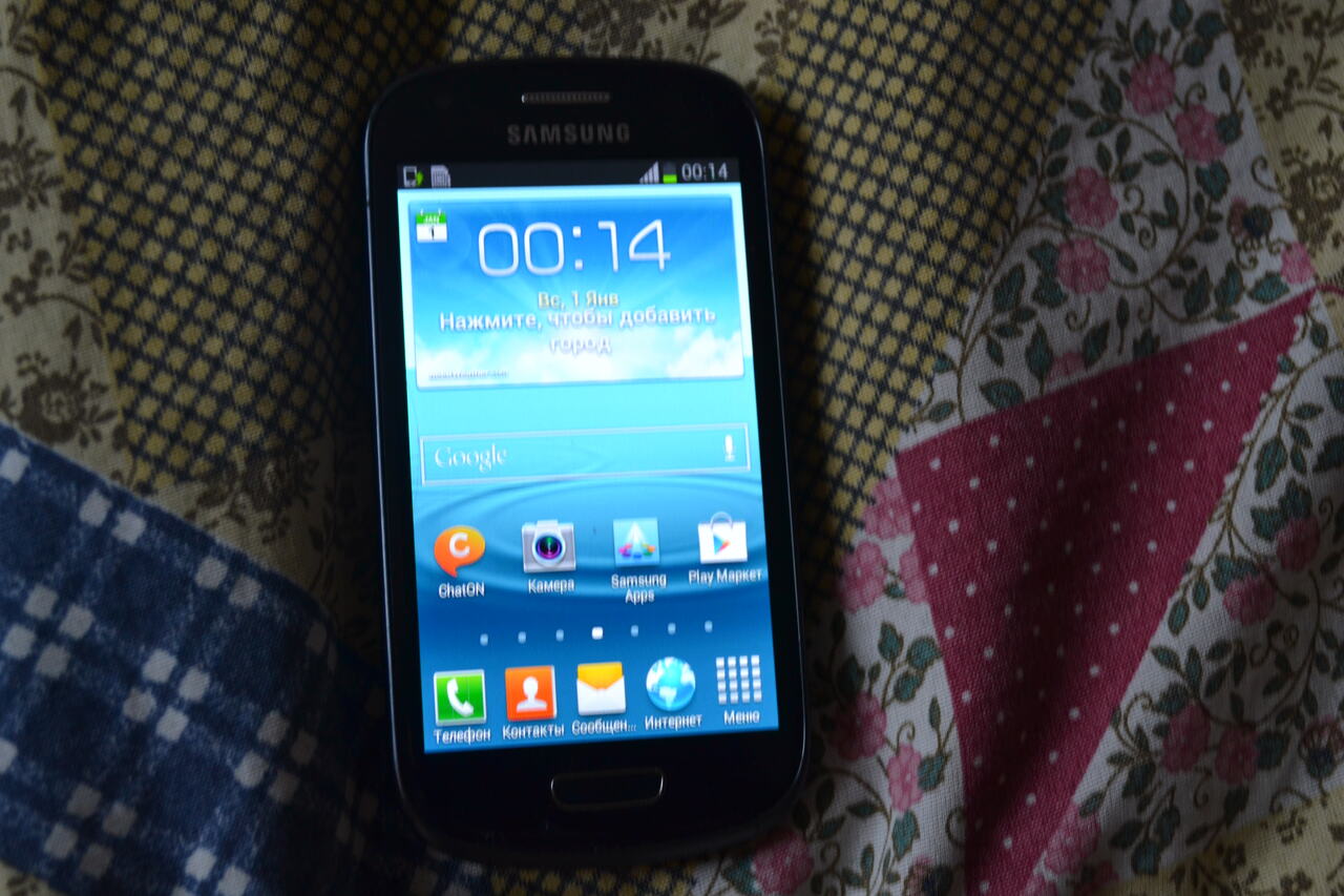 Samsung Galaxy S III mini GT-I8190 — 4 500 руб. — Общение — Корзина —  Price-Altai.ru