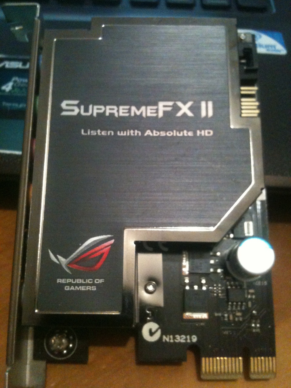 Asus supremefx ii совместимость