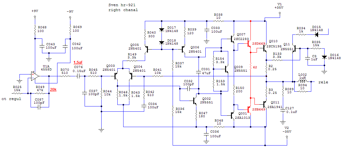 Sven sps 702 схема усилителя мощности