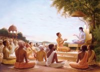 Sukadeva-Goswami-tells-the-stories-of-the-Srimad-Bhagvatam-to-Maharaj-Pariksit