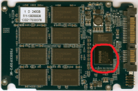 silicon power s55 pcb top
