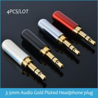 4pcs-3-poles-jack-3-5-RCA-Connector-3-5mm-jack-RCA-Audio-Connector-RCA-audio