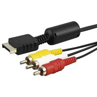 Новый-6-футов-RCA-а-в-аудио-видео-композитный-кабель-шнур-для-Sony-PS1-PS2-PS3