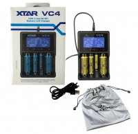 100-Оригинальный-XTAR-VC4-Универсальный-ЖК-Экран-USB-Ni-Mh-Ni-CD-Li-Ion-Зарядное-Устройство
