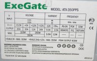 ExeGate ATX-350PPS m3 s3 6pin 80mm