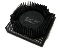Intel Pentium MMX 166 Box PPGA - haut