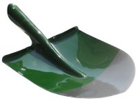 лопата штыковая зеленая
