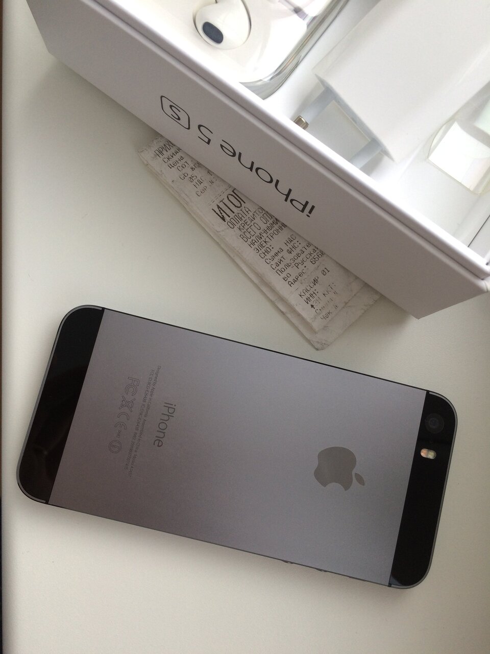 iPhone 5s. Гарантия. Чек. — 7 990 руб. — Общение — Корзина — Price-Altai.ru