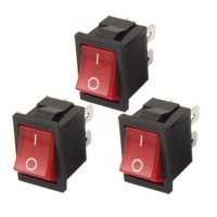 IMC-Hot-3pcs-Red-Light-4-Pin-DPST-ON-OFF-Snap-in-Boat-Rocker-Switch-6A