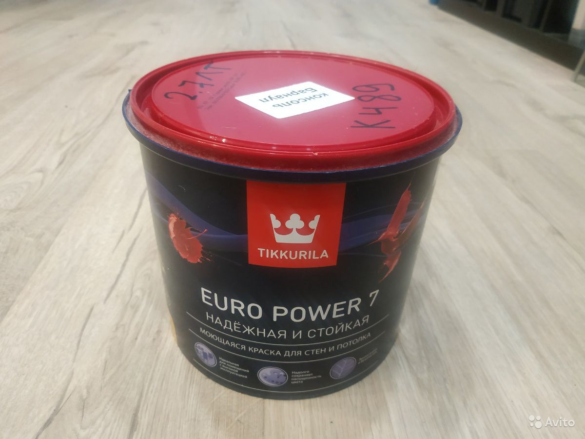 Краска база а. Tikkurila Euro Power 7 матовая база а 2,7 л. Краска Tikkurila Euro Power-7 база а 2.7 л. Краска Tikkurila Euro Power. Краска Тиккурила евро повер 7.