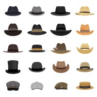 различные-мужские-шляпы-мода-и-винтажное-изображение-вектора-166854239